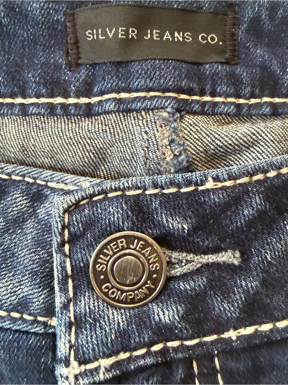 NWT Silver Jeans Suki Slim Boot Mid Rise Curvy Dark Wash Women’s Size W36/L33 - Picture 4 of 15